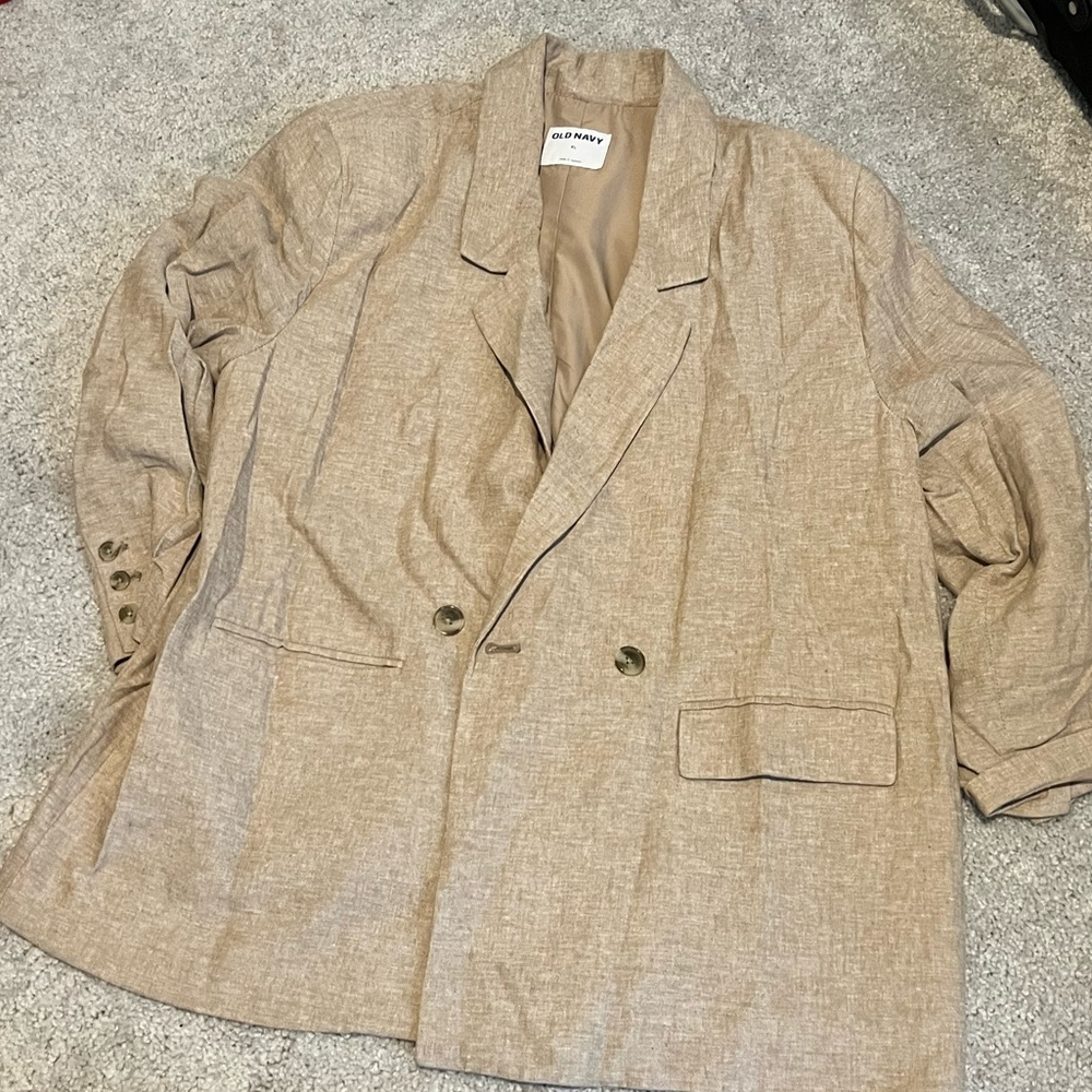 Old Navy Tan Blazer